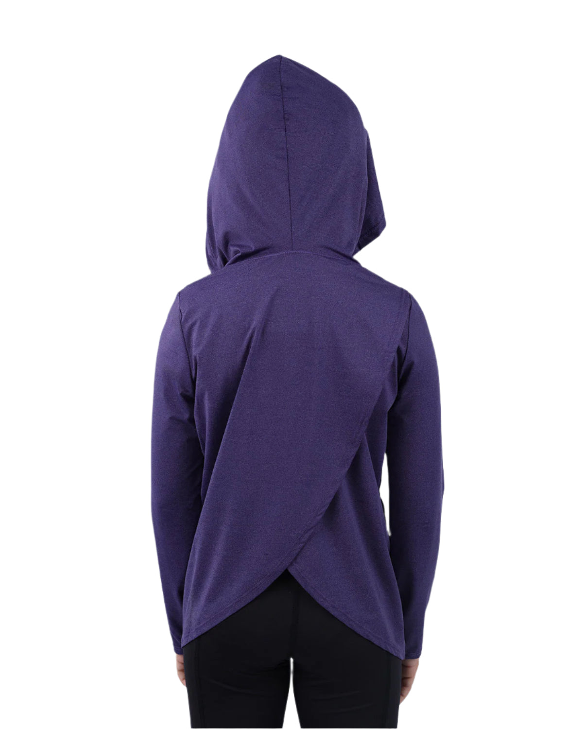 Vivid Long-Sleeve Purple Hoodie-Atum -49194304