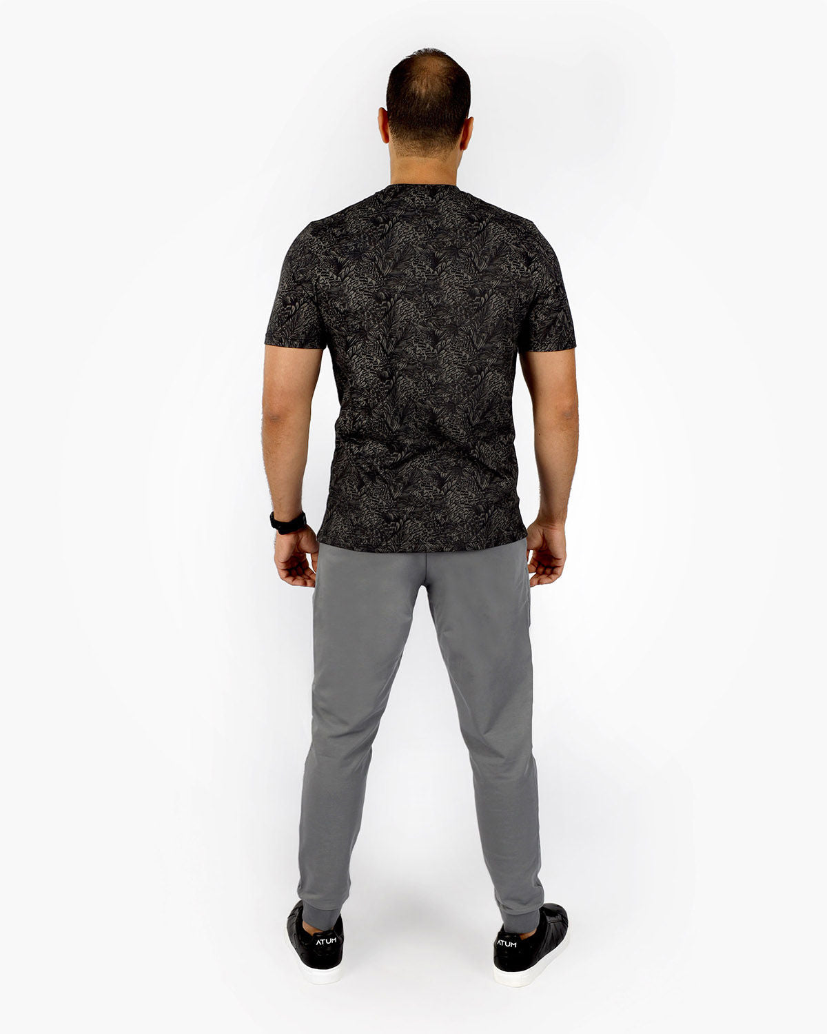 Splash Clash Forest Black T-Shirt
