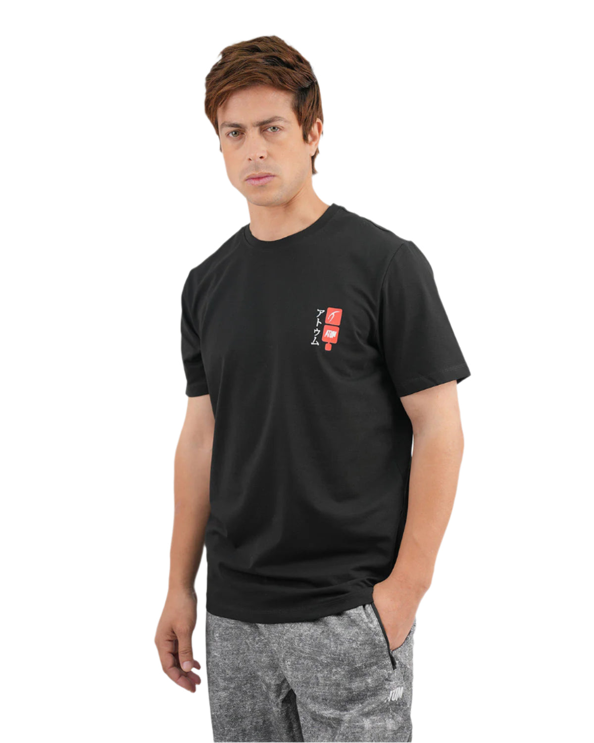 Dragon Strike Graphic Black T-Shirt-Atum -18846828