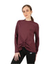 Training Long-Sleeve Burgundy T-Shirt
