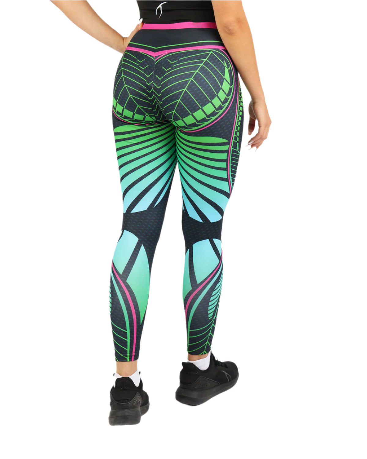 Strike Performance Green Leggings-Atum -13862398
