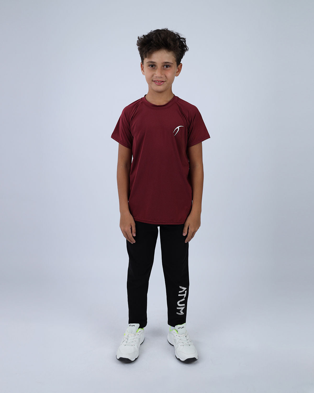 Power-On Sports Burgundy T-Shirt-Atum -35831152