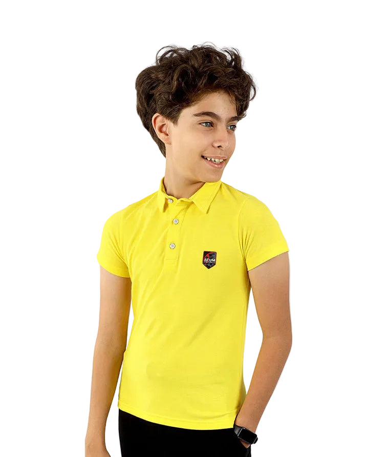 Boy's Yellow Polo Shirt