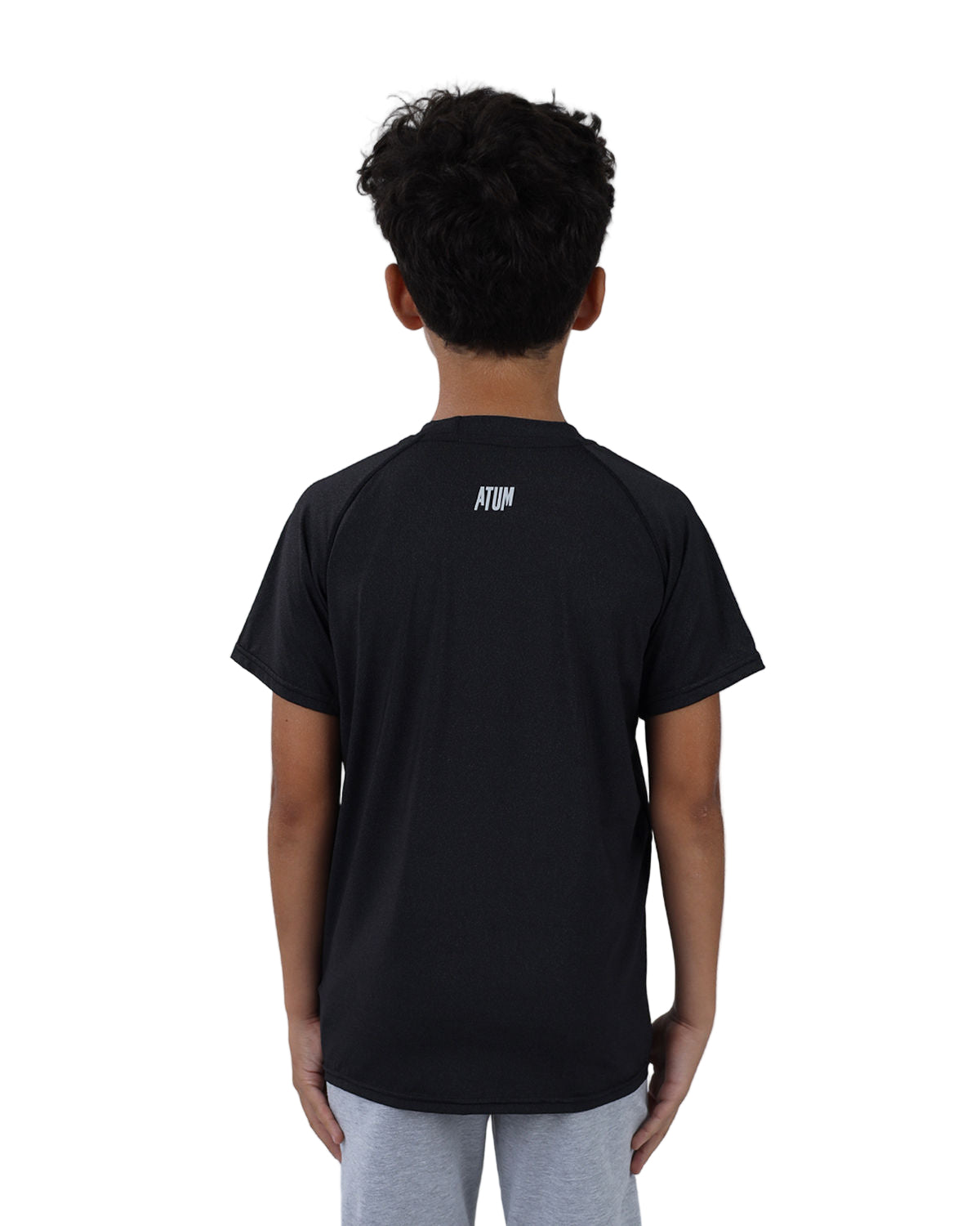 Power-On Sports Black T-Shirt-Atum -53175069
