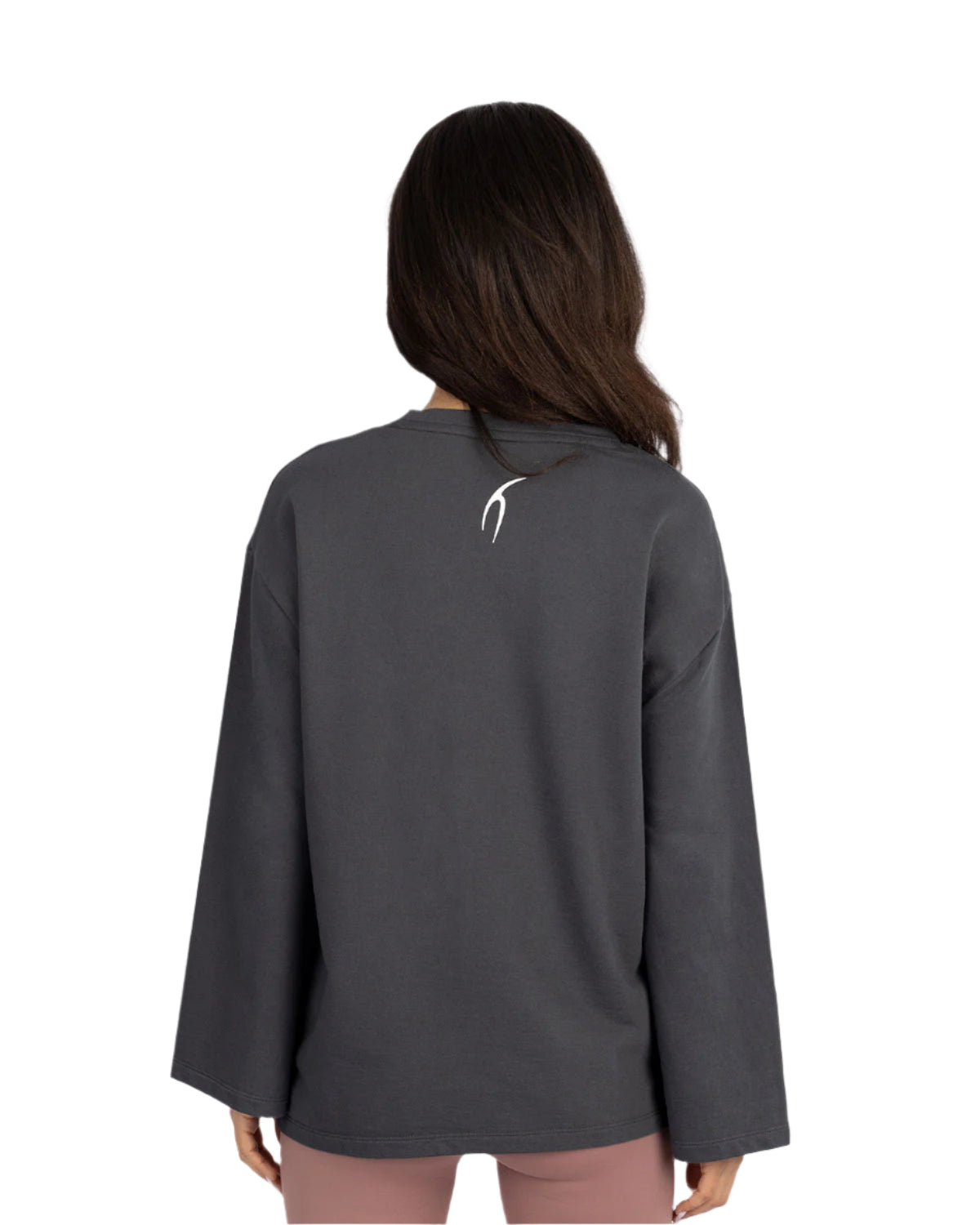 Elegance Oversize Gray T-Shirt-Atum -63893834