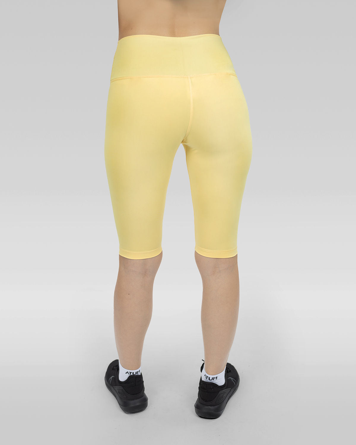 Basic Essentials Yellow Short Leggings-Atum -75969597