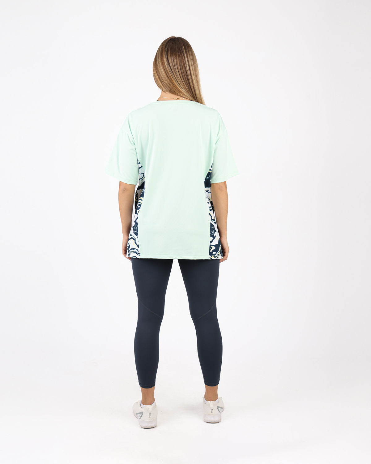 Women's Oversized Mint T-Shirt-Atum -59478988
