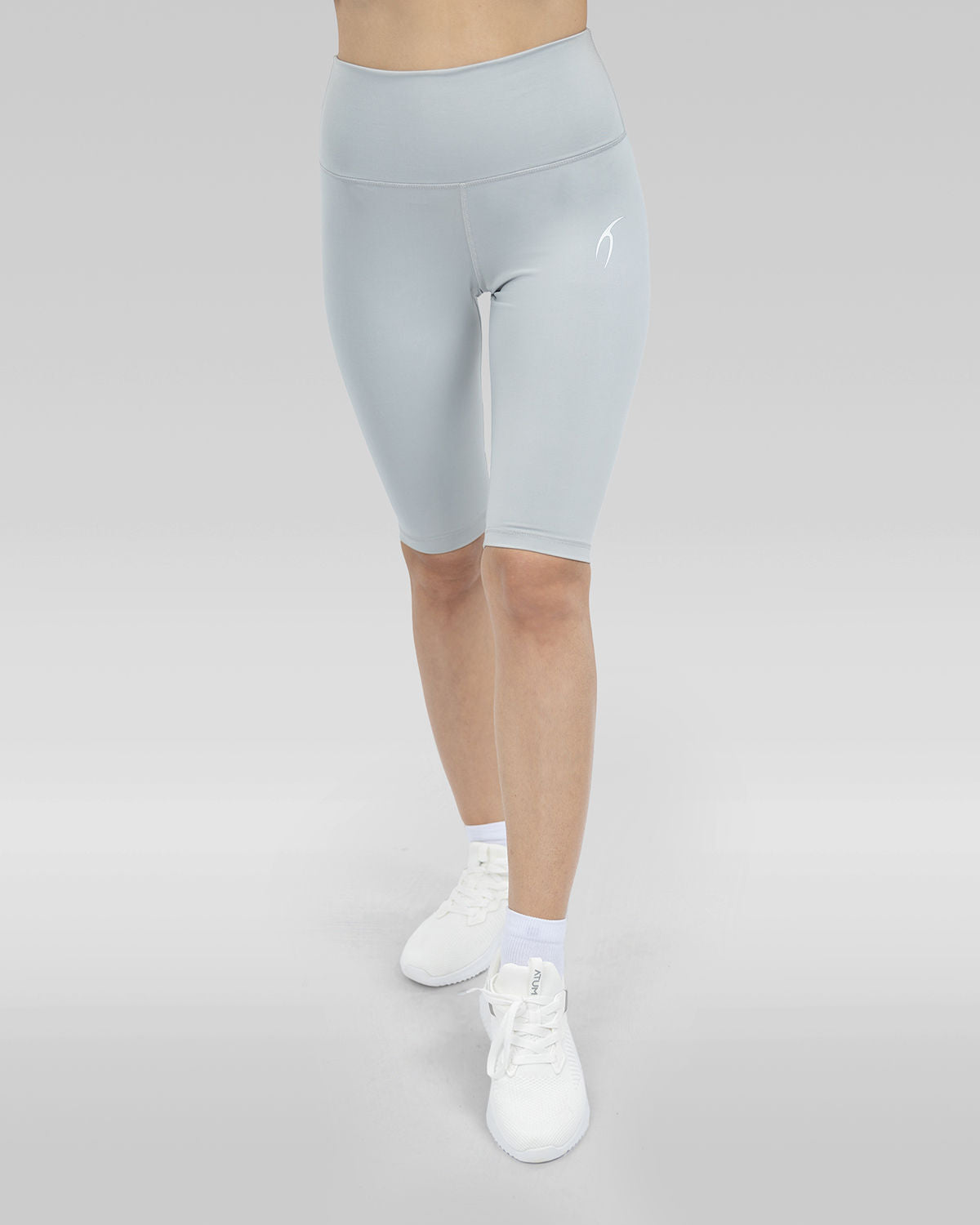 Basic Essentials Gray Short Leggings-Atum -38870028