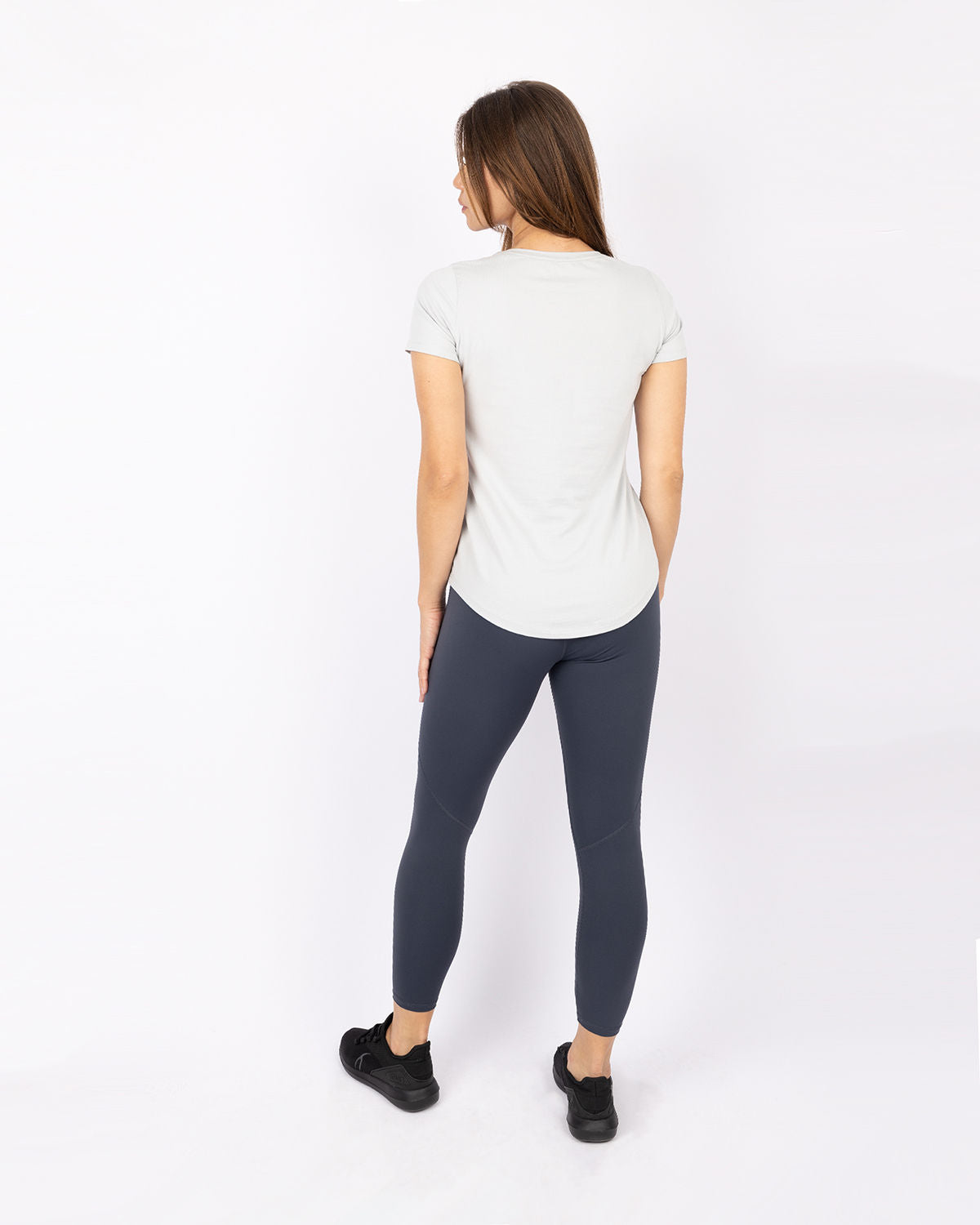 Premium High-Waisted Women's Leggings - Dust Navy