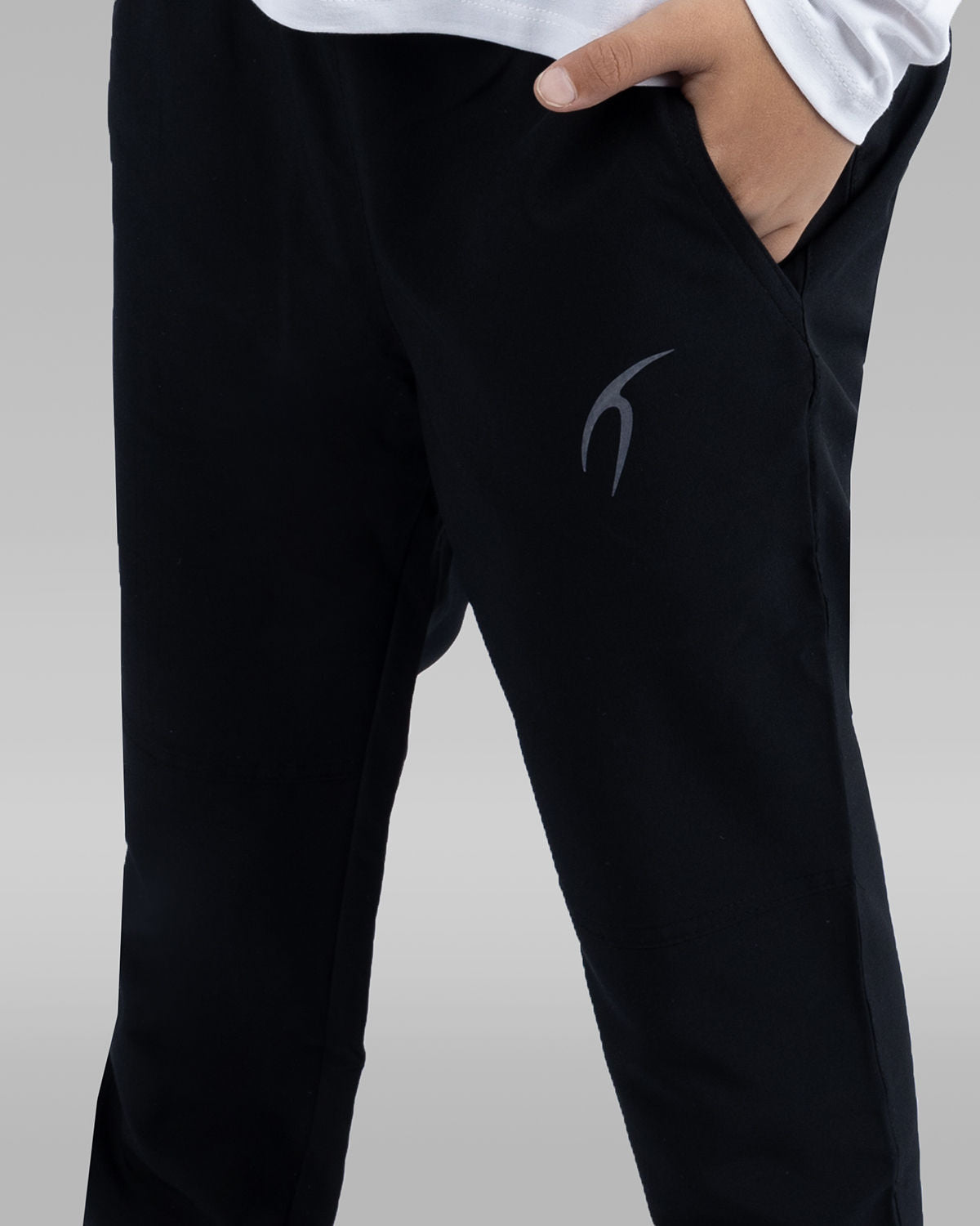 Basic Training Boy's Black Pants-Atum -66469866