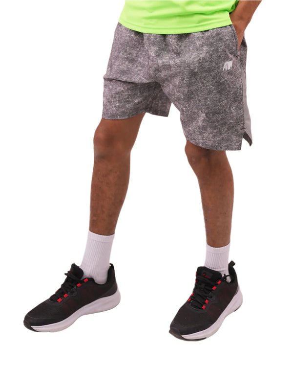 Printed Green Training Short-Atum -78477011