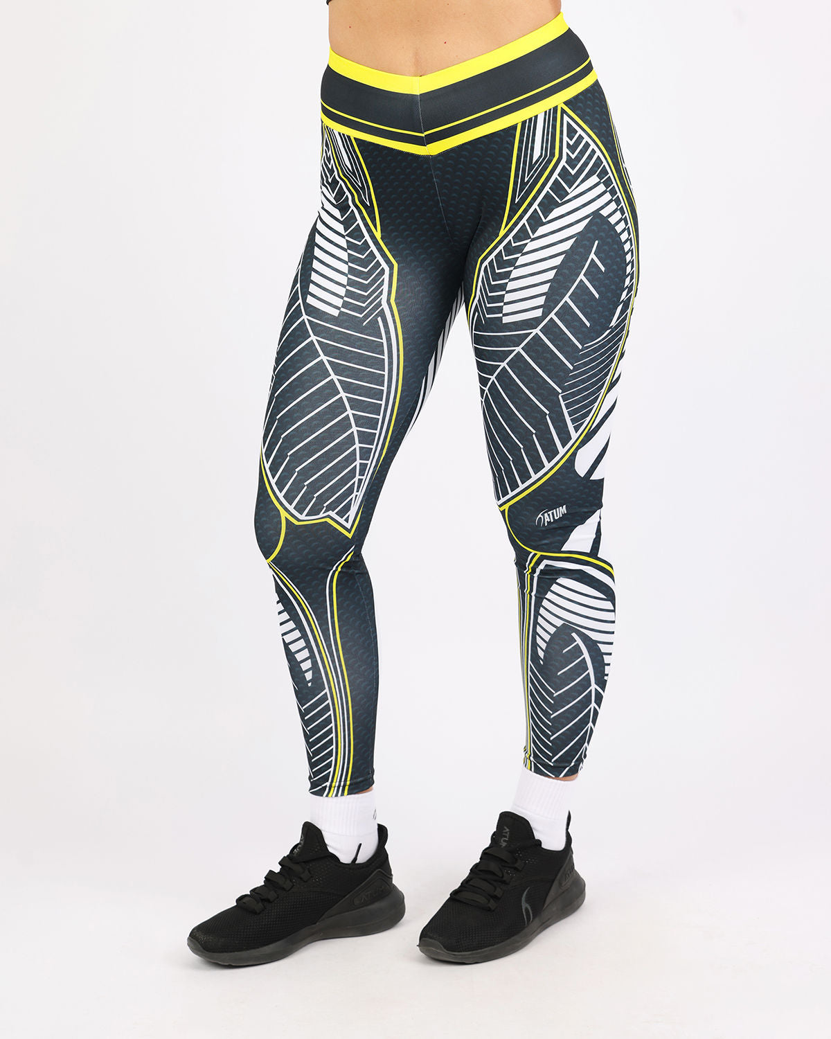 Strike Performance Yellow Leggings-Atum -84262872