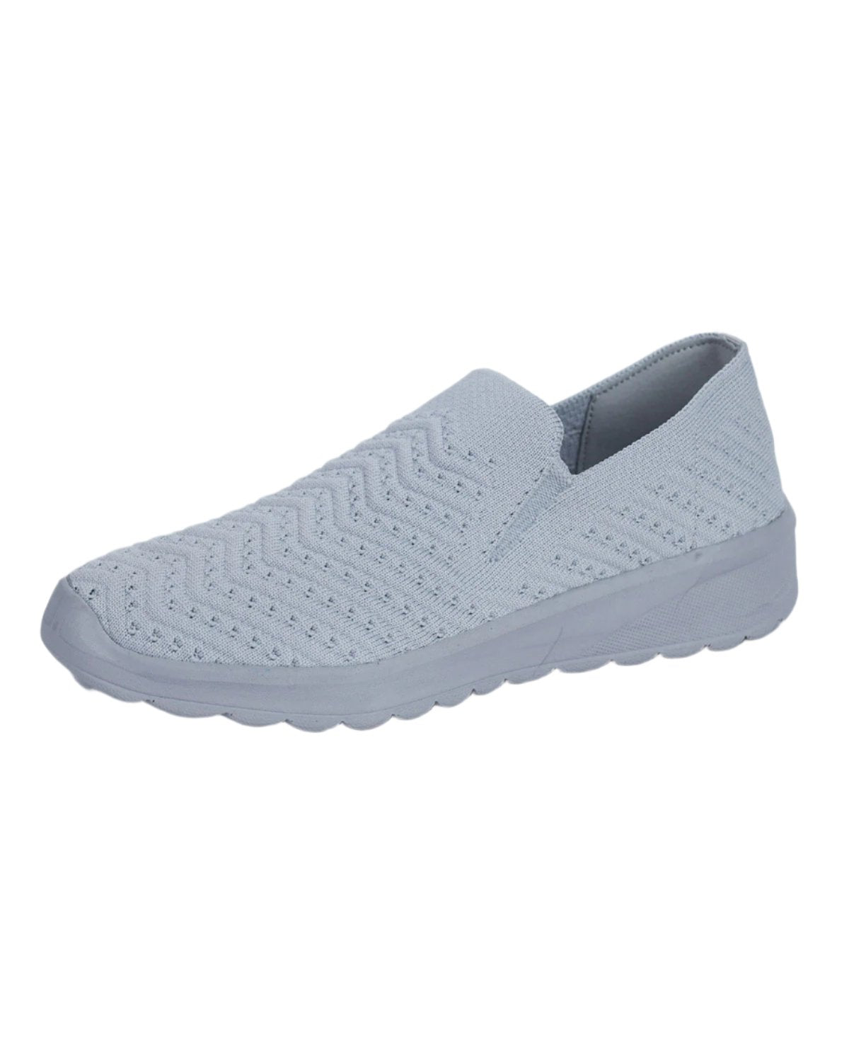 Stylish Slip-On Gray Women Shoes-Atum -46608585