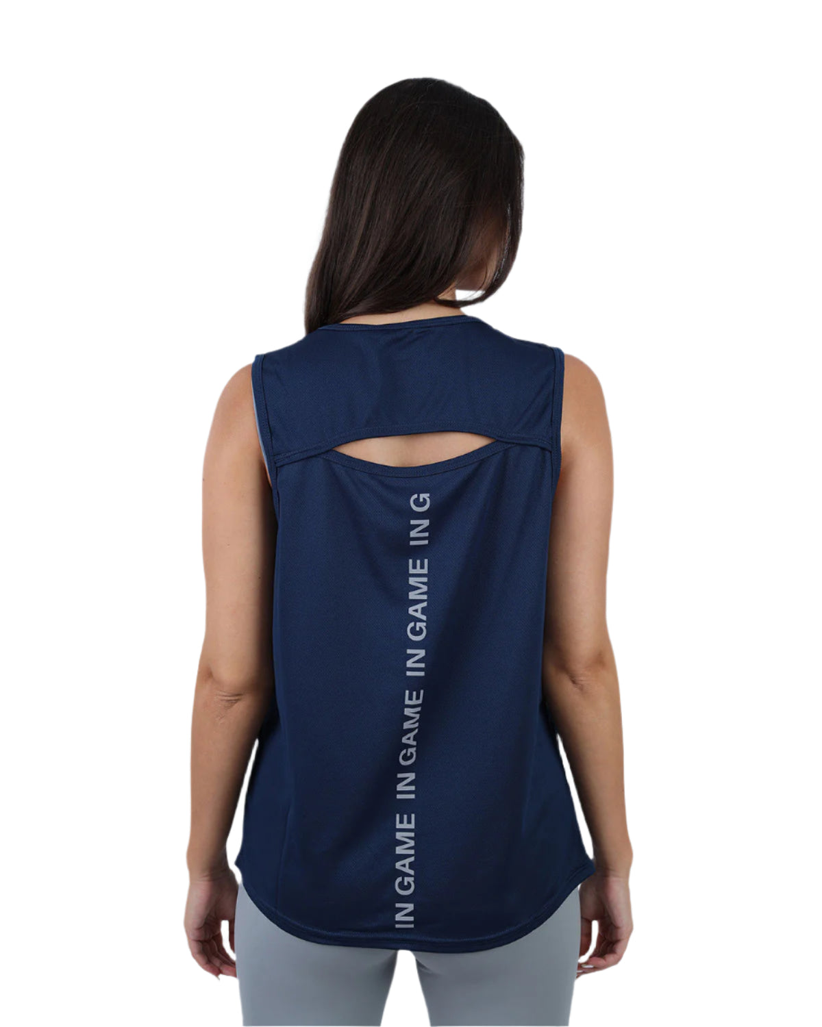 Modal Yoga Blue Tank Top-Atum -90326840