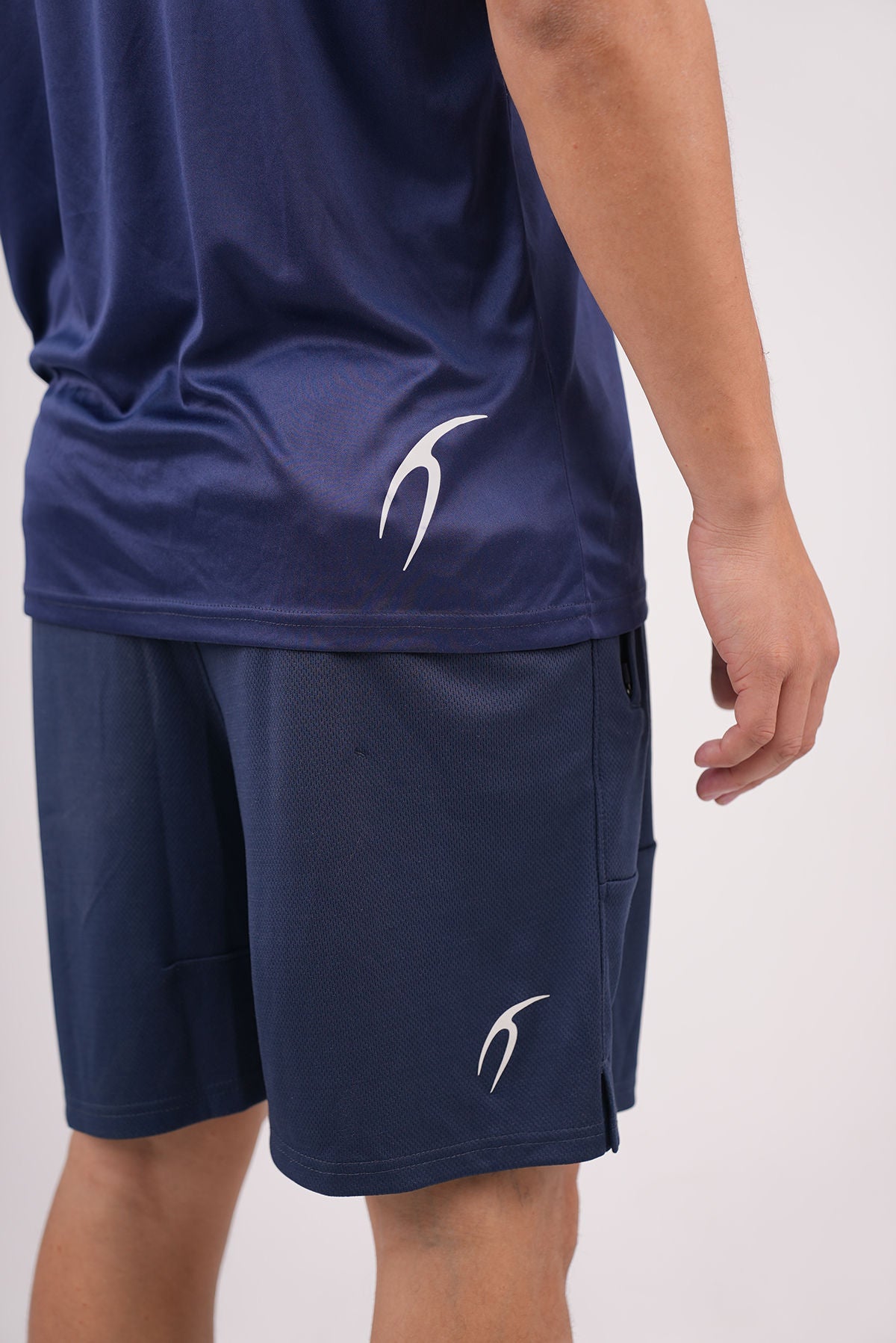 Hi-Dri Cut-Off Navy Tank Top-Atum -79312784