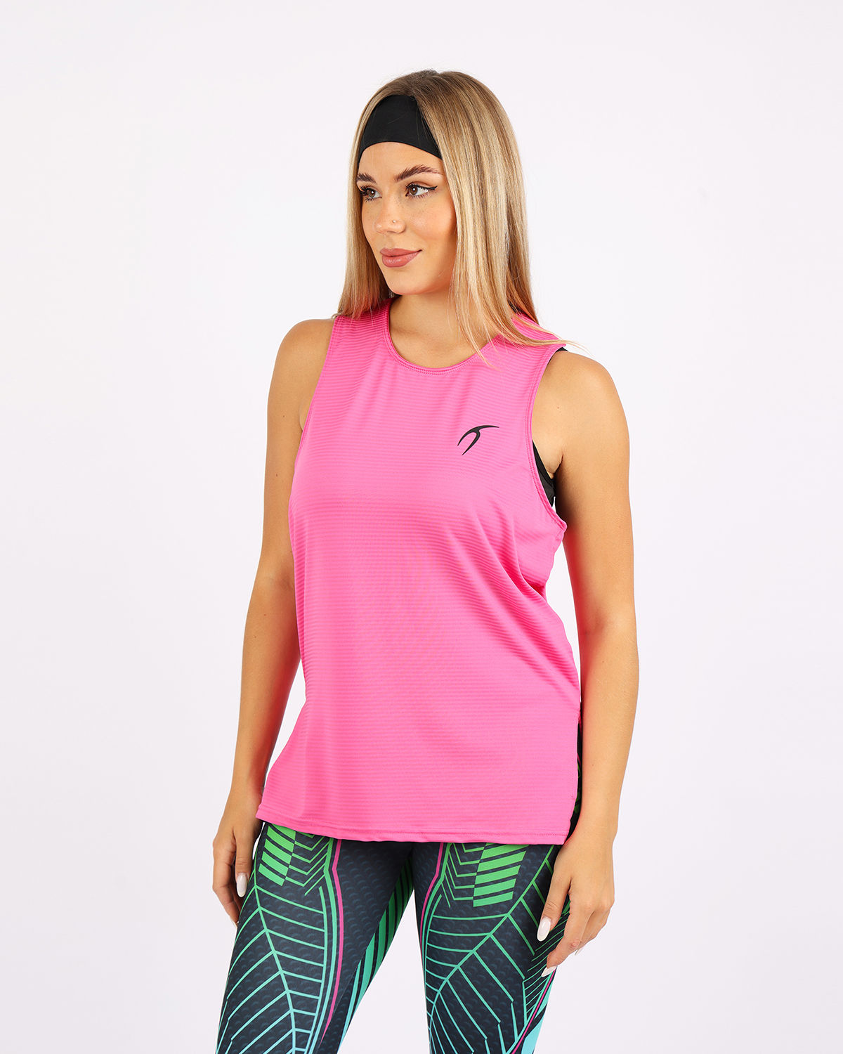 Vivid Motion Fuchsia Tank Top-Atum -18933993