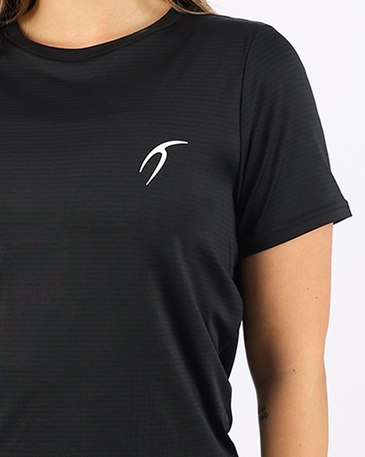 Freedom Short-Sleeves Black Training Top-Atum -2435029