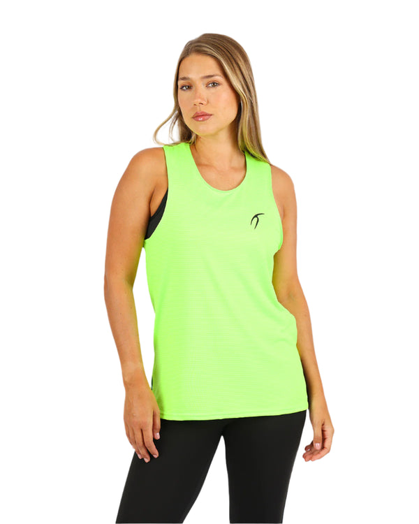 Vivid Motion Green Tank Top-Atum -29568020