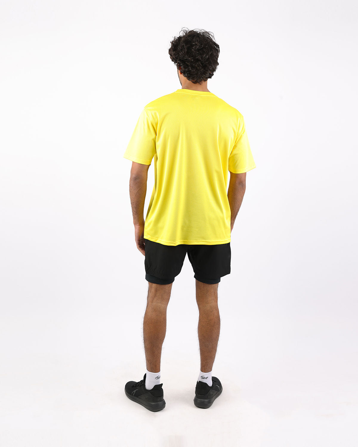Prime Fit Men's Yellow T-Shirt-Atum -99253074