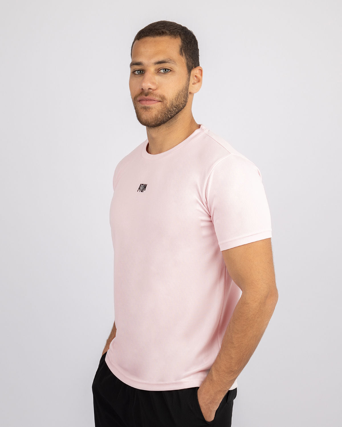 Squat Core Mesh Rose T-Shirt-Atum -2932003