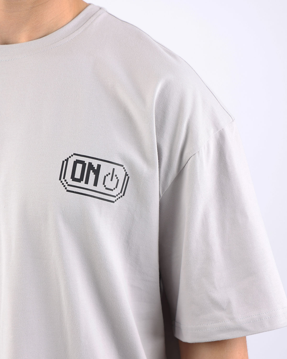 Adventure Mode Light Gray T-Shirt-Atum -96342367