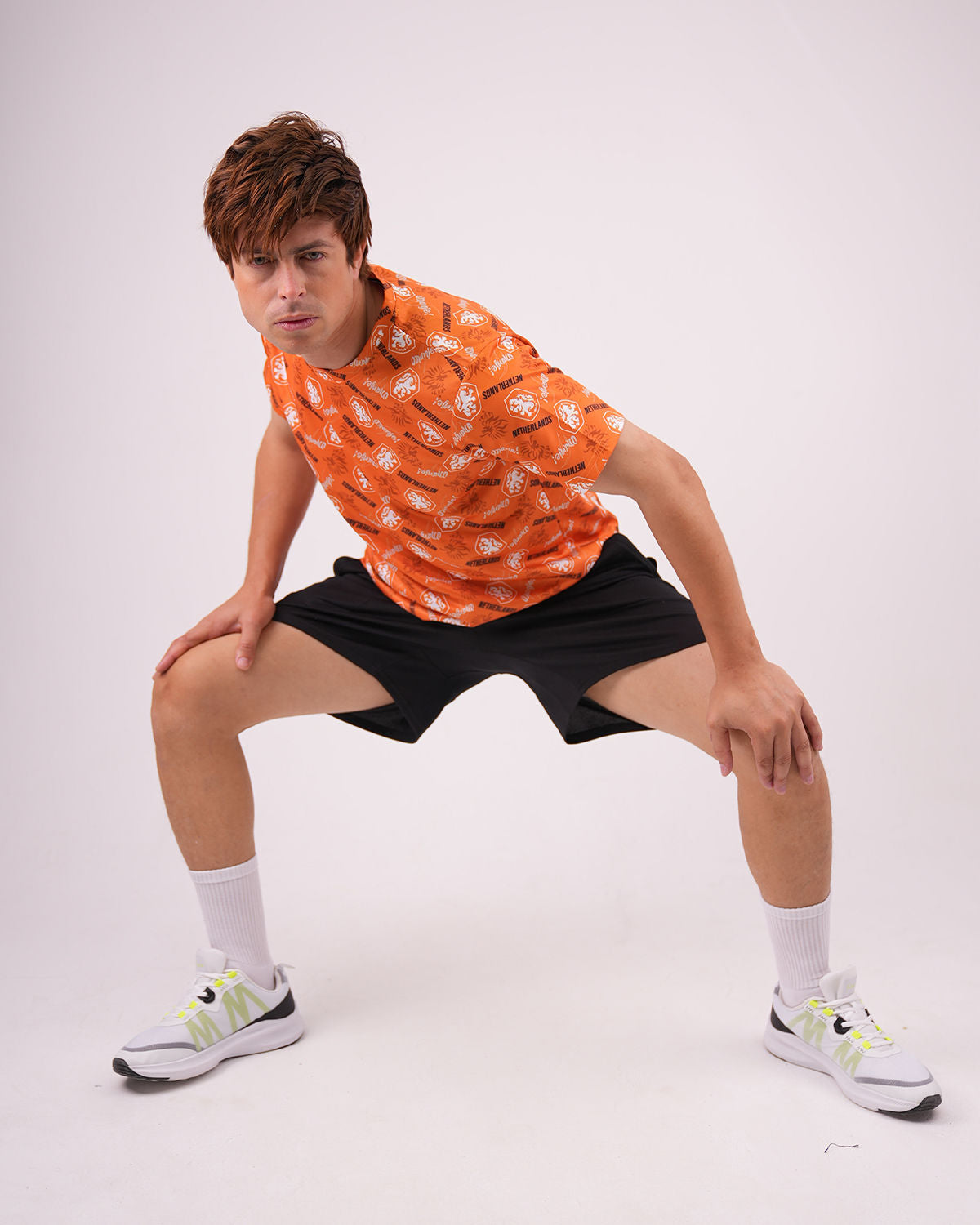 Orange-Sports-Unisex T-Shirt-Atum -49591332