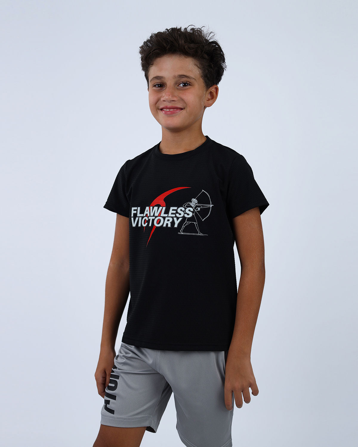 Knight Victory Sports Black T-Shirt-Atum -92190847