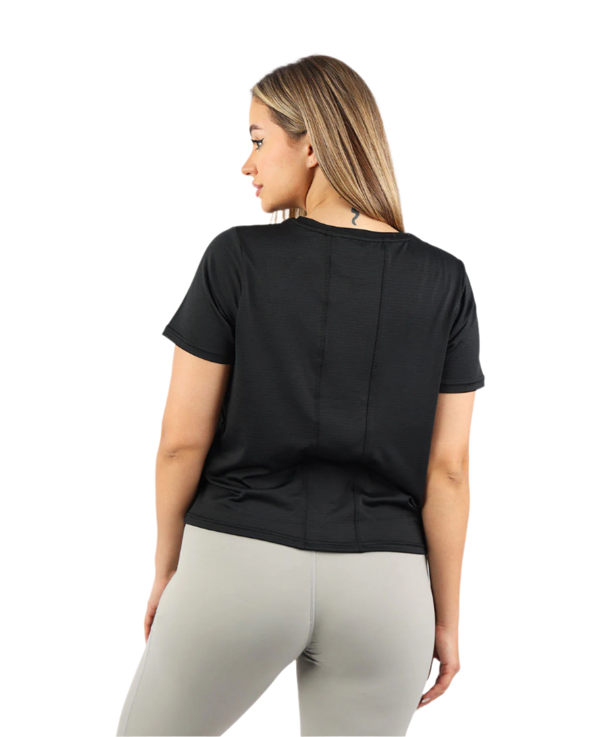Freedom Short-Sleeves Black Training Top-Atum -91751092