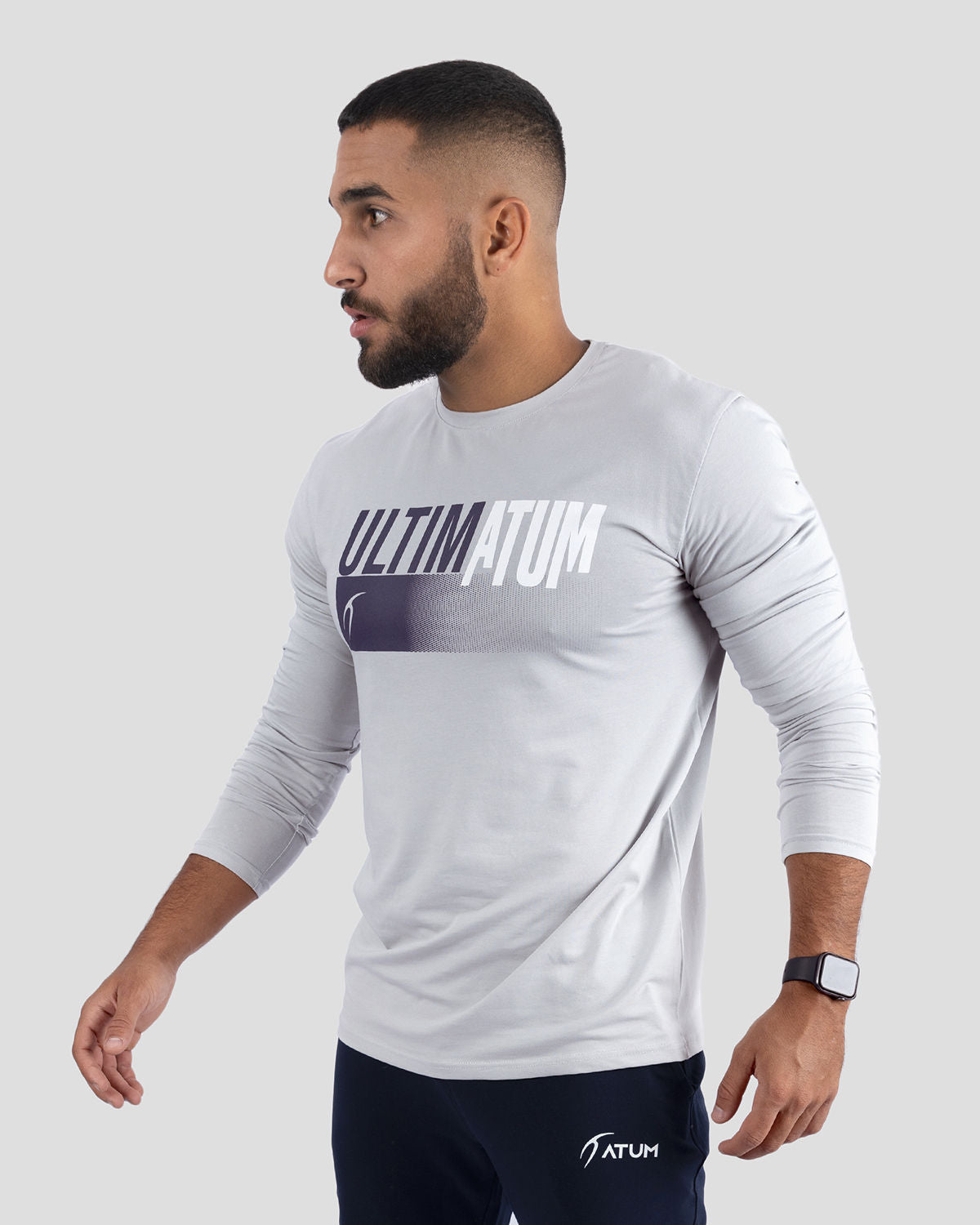 Optimum Men's Gray T-Shirt-Atum -2982012