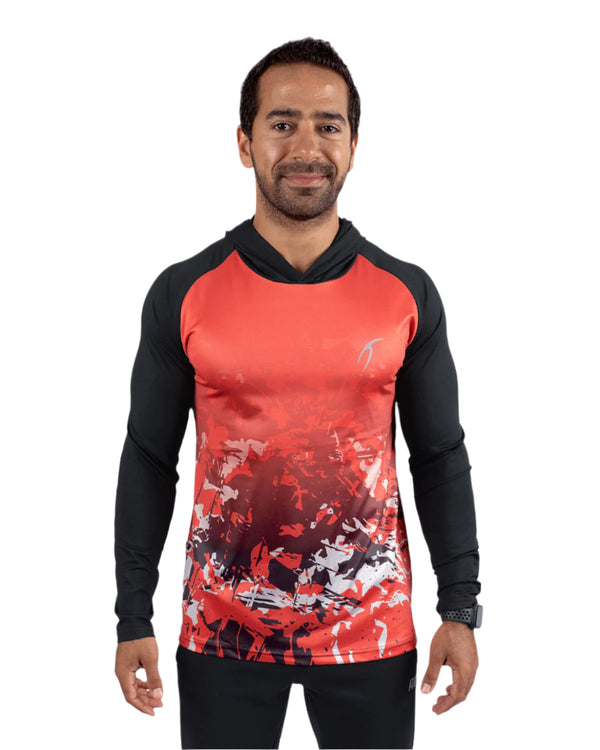 Limitless Men's Red T-Shirt-Atum -69315689